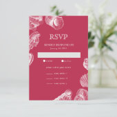 シーシェル ヴィバ マゼンタ サマー ビーチ 出欠カード (スタンド正面)