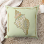 シーシェル – 海ビーチシェル クッション (ブランケット)