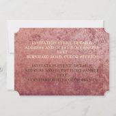 シーシェル – 海ビーチシェル 招待状 (裏面)