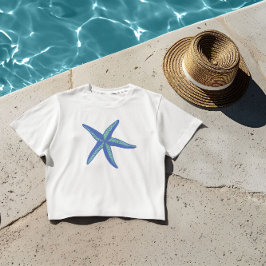 シーシェル、海洋生物グラフィック Tシャツ