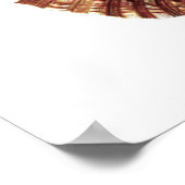 シーシェルno.1ビーチデコールアートプリント ポスター (角)