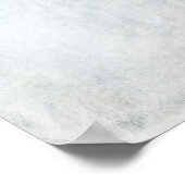 シーシェ動揺してル沿岸ブルークリーム水色 ポスター (角)