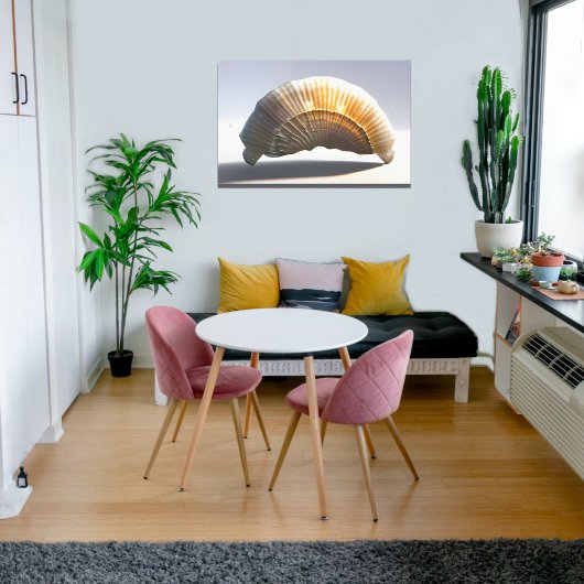 シーシェ白熱［赤熱］光を放つルウォールアートコースタルデコール キャンバスプリント