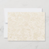 シーシェ結婚ル反応 出欠カード (裏面)