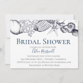 シーシェ航海のルブライダルシャワー招待 招待状 (正面)