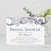 シーシェ航海のルブライダルシャワー招待 招待状 (スタンド正面)