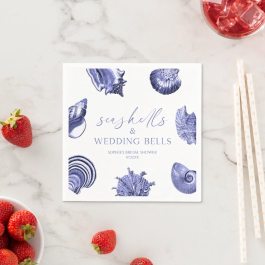 シーシエレガントェル&結婚ズベルブライダルシャワー スタンダードカクテルナプキン (インサイチュ)