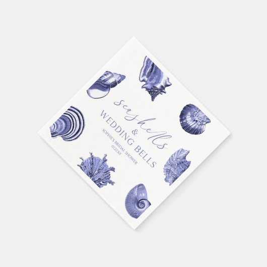 シーシエレガントェル&結婚ズベルブライダルシャワー スタンダードカクテルナプキン (角)