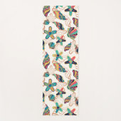 シーシカラフルェルのシームレスなパターン ヨガマット (正面)