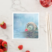 シーシパーソナライズされたェル結婚ズ・ナプキン スタンダードカクテルナプキン (インサイチュ)