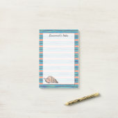 シーシパーソナライズされたェル4 x 6 ポストイット (デスク上)