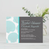 シーシモダンェルズ目的地ブライダルシャワー招待状 招待状 (スタンド正面)