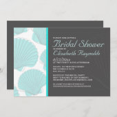 シーシモダンェルズ目的地ブライダルシャワー招待状 招待状 (正面/裏面)