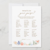 シーシャワーゲームで財布に入れたもの 招待状 (正面)