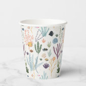 シーシャワーパーティー食器カップ 紙コップ (裏面)