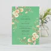 シーシャンツブキペイントウェディング 招待状 (スタンド正面)