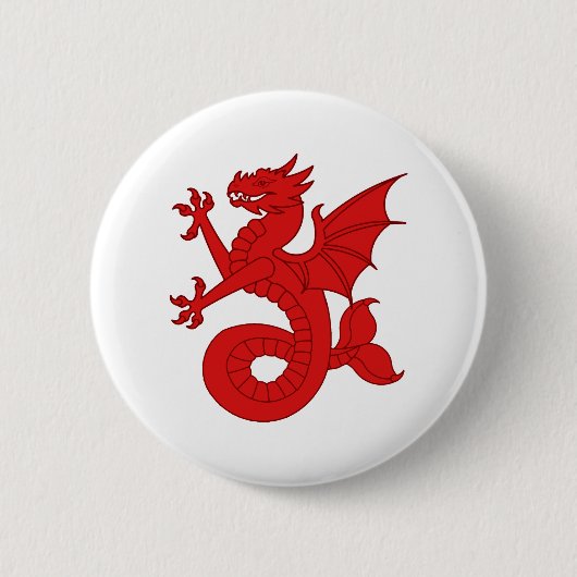 シーシャーのカントン人気バッジボタン 缶バッジ (正面)