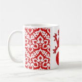 シーシャー・ポスペースバッジのカントン コーヒーマグカップ (左)