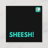 シーシュ! スクエア名刺 (正面)