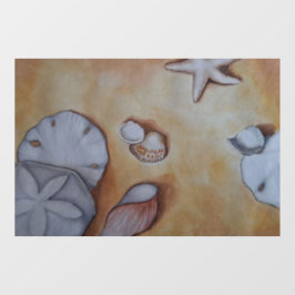 シーショアでの貝殻 ウィンドウサイン