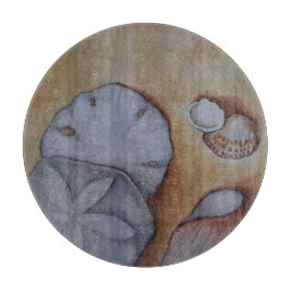 シーショアでの貝殻 カッティングボード