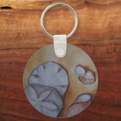 シーショアでの貝殻 キーホルダー (裏面)