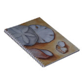 シーショアでの貝殻 ノートブック (右側)