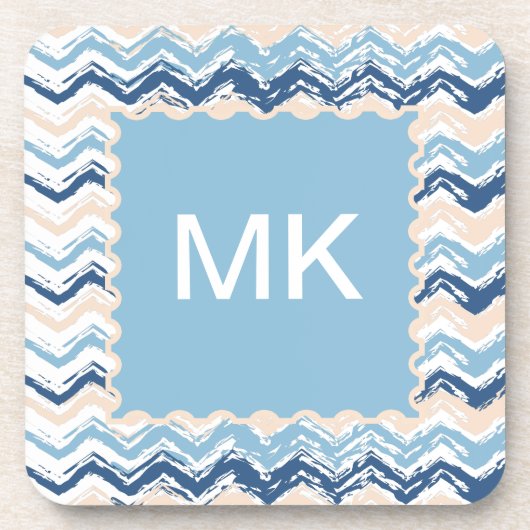 シーショアクライブラストジグザグ コースター (正面)