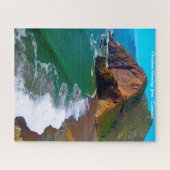 シーショアテネシー。クリスマスの挨拶 ジグソーパズル (横)