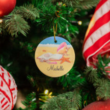 シーショアパーソナライズされたオーナメント