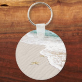 シーショアヒトデとビーチハート キーホルダー (裏面)