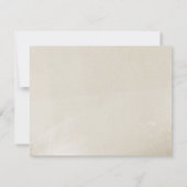 シーショアヒトデRSVP 出欠カード (裏面)