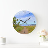 シーショアビーチウォールクロック ラージ壁時計 (ホーム)