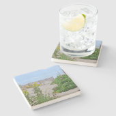 シーショアビーチ ストーンコースター (横)