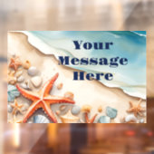 シーショアブリスビーチパーティー ウィンドウサイン (シート2)