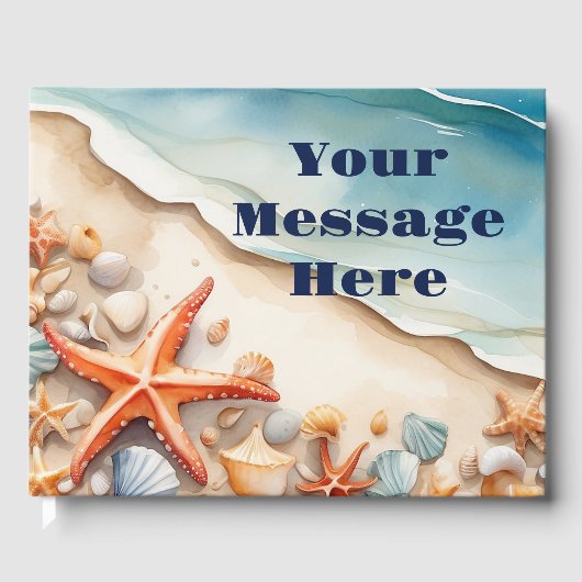 シーショアブリスビーチパーティー ゲストブック (正面)