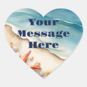 シーショアブリスビーチパーティー ハートシール (正面)