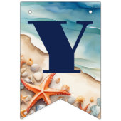 シーショアブリスビーチパーティー バンティングフラッグ (第1の旗)