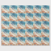 シーショアブリスビーチパーティー ラッピングペーパー (フラット)