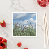 シーショアマーシュグラスペーパーナプキン スタンダードカクテルナプキン (インサイチュ)