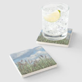 シーショアマーシュグラス ストーンコースター (横)