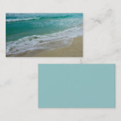 シーショア名刺テンプレートオリジナル写真アート 名刺 (正面/裏面)