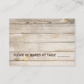 シーショア結婚ウッド座席表 プレイスカード (裏面)