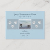 シーショア絵画の犬の芸術でケソーン 名刺 (正面)