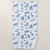 シーショア ビーチタオル (正面)