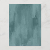 シーショア |ビーチブルーウォーター結婚カラーの詳細 エンクロージャーカード (裏面)