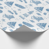 シーショア ラッピングペーパー (角)