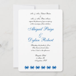 「シーショア」結婚式招待状 招待状