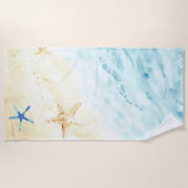 *~*シーショアAR7ビーチ星魚航海の ビーチタオル (正面)