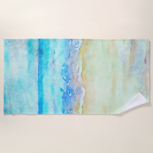 *~*シーショアAR7ビーチ波航海のサーフビーチ ビーチタオル (正面)